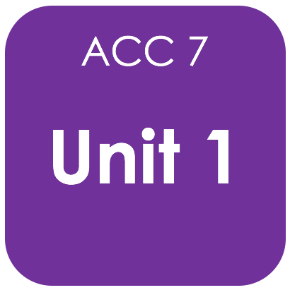Acc 7-Unit 1 